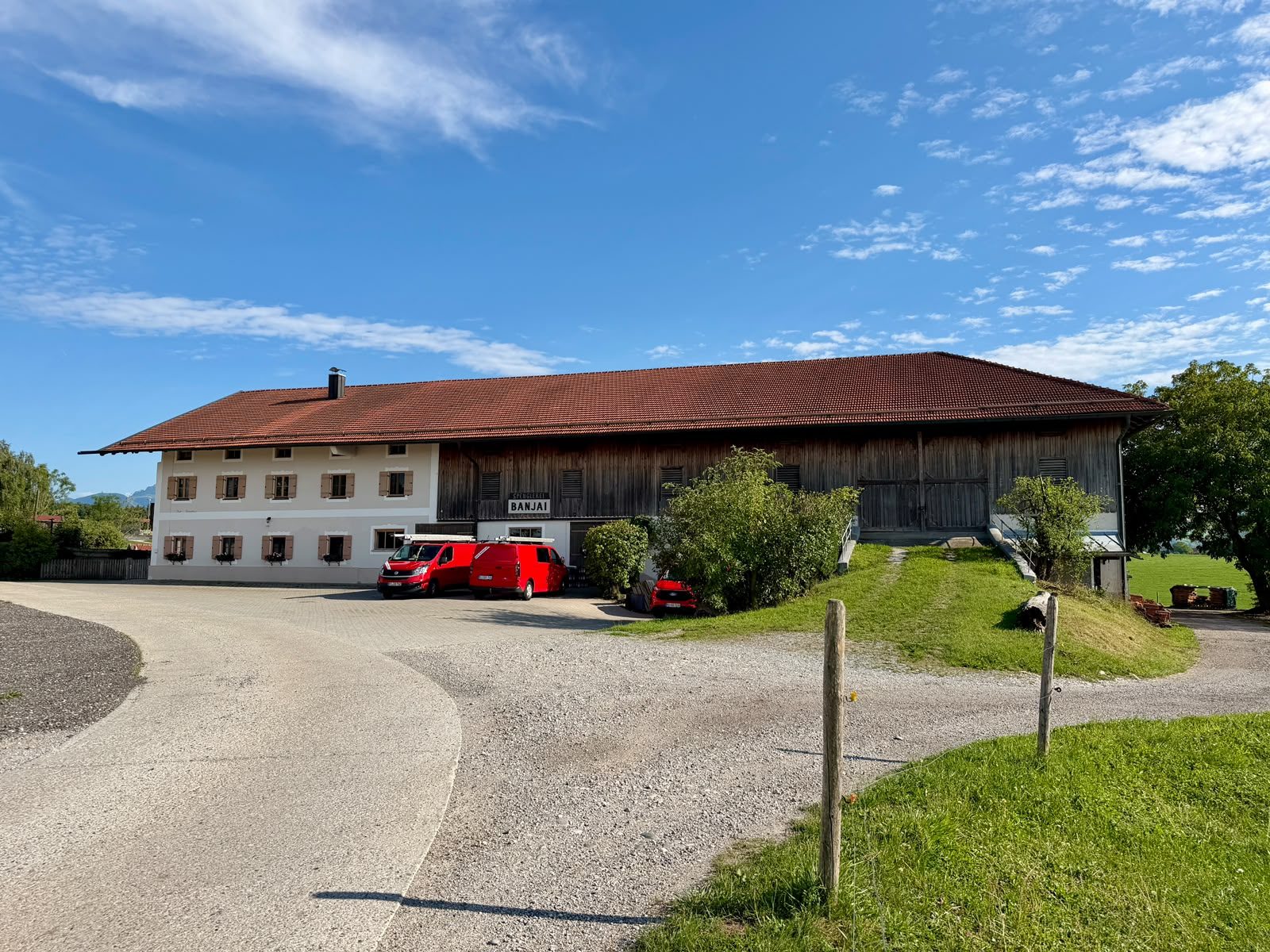Werkstatt & Büro der Karl Banjai Spenglerei in Riedering